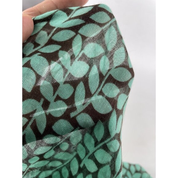 NWT Vera Bradley SOFT Oblong FRINGE SCARF in Shower Vines - Picture 4 of 4